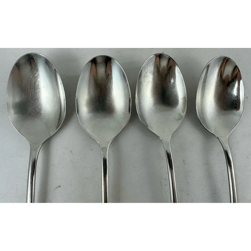 Oneida Colonial Boston Minute Man Soup Tablespoons Set Of 4
